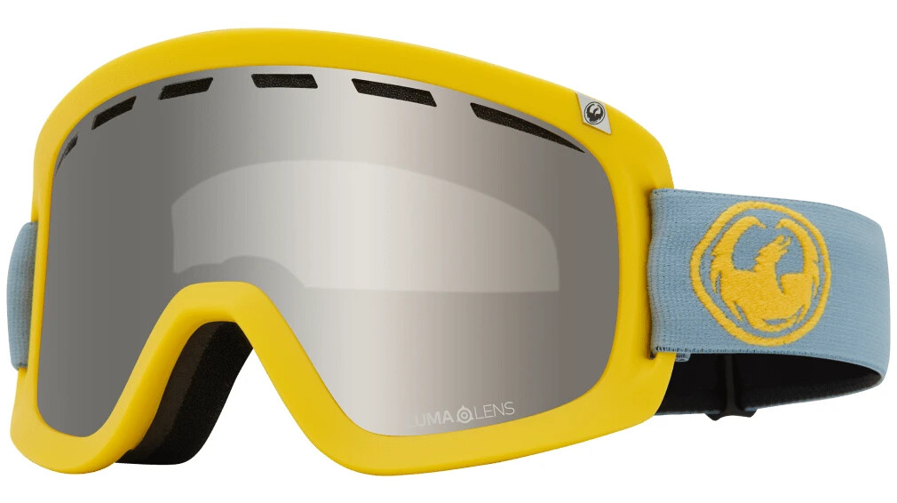 DRAGON D1 OTG Goggles - Elemental / Lumalens Silver Ion + Lumalens Amber