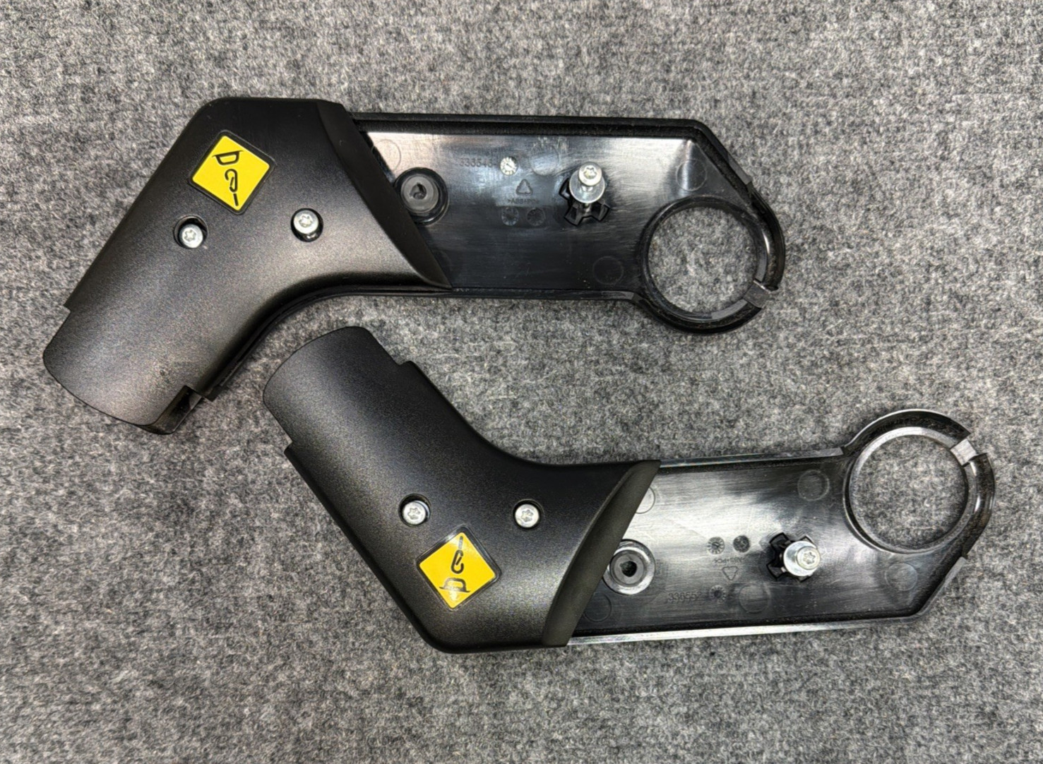 Permobil M3 Rear Caster Wheels Link Arms Plastic Shroud Covers #150