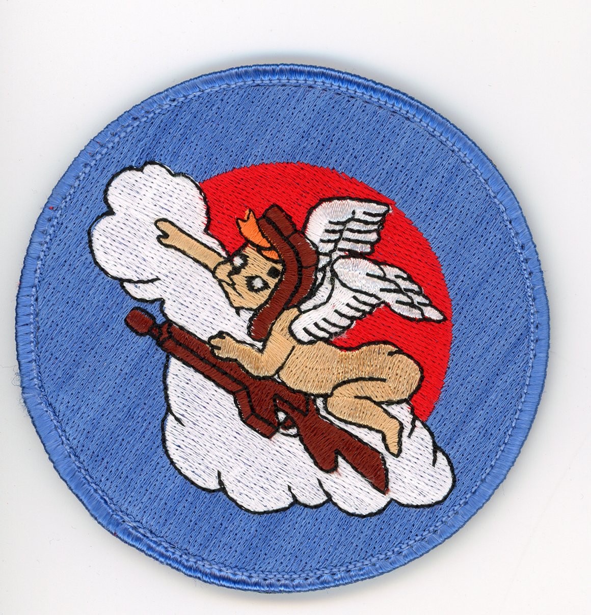 PATCH USAF A-10 358th FS LOBOS HERITAGE VEL BACK PARCHE