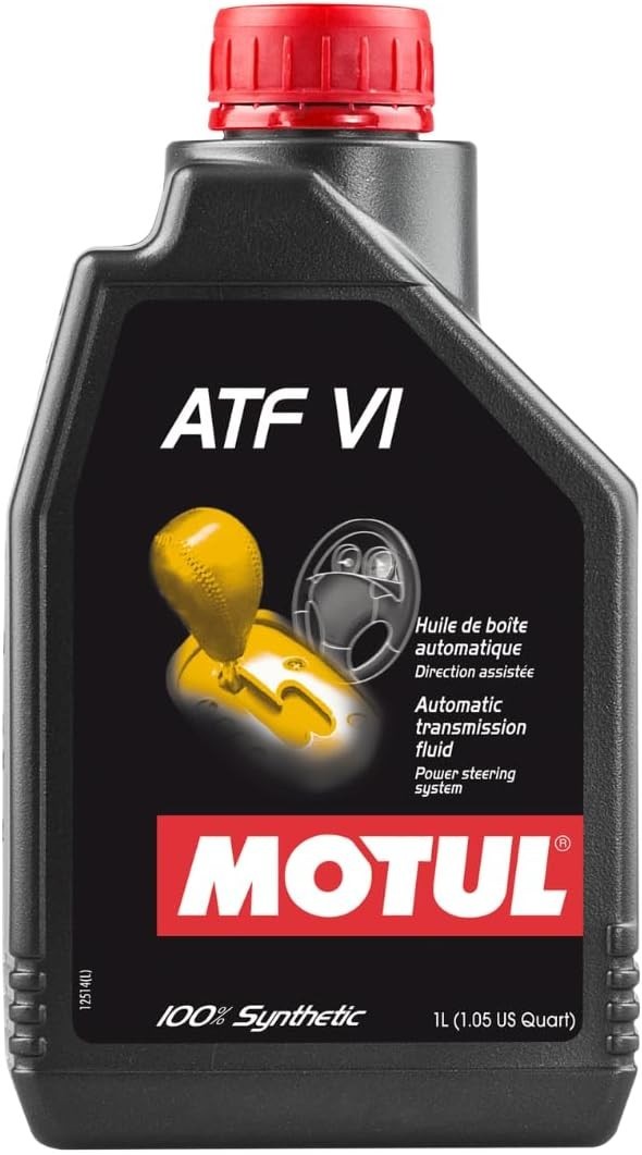 Motul ATF VI Synthetic Automatic Transmission Fluid - 1 Liter