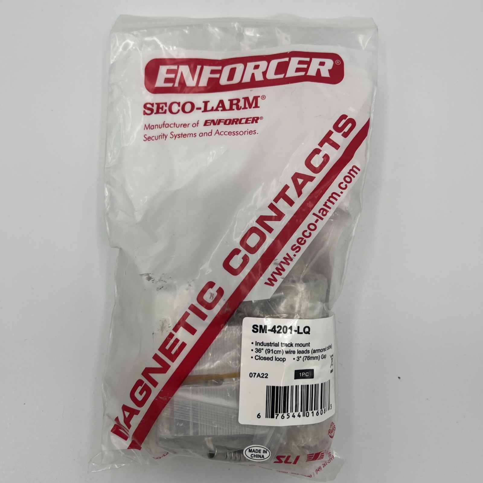 Seco-Larm Enforcer Track-Mount Overhead Magnetic Contact Switch (SM-4201-LQ) c2