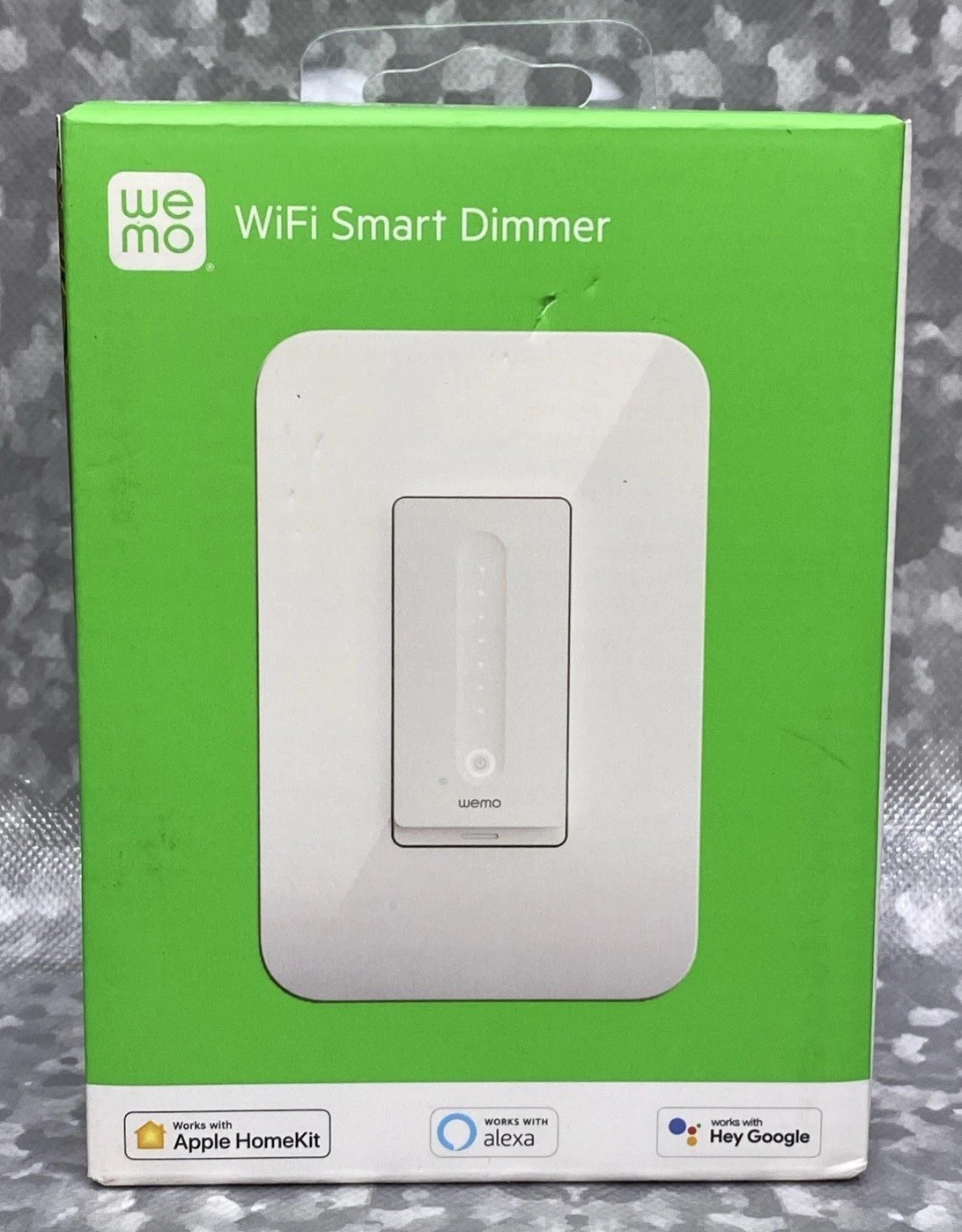 WeMo WiFi Smart Dimmer WDS060 Smart Dimmer Apple Homekit, Alexa, Google New