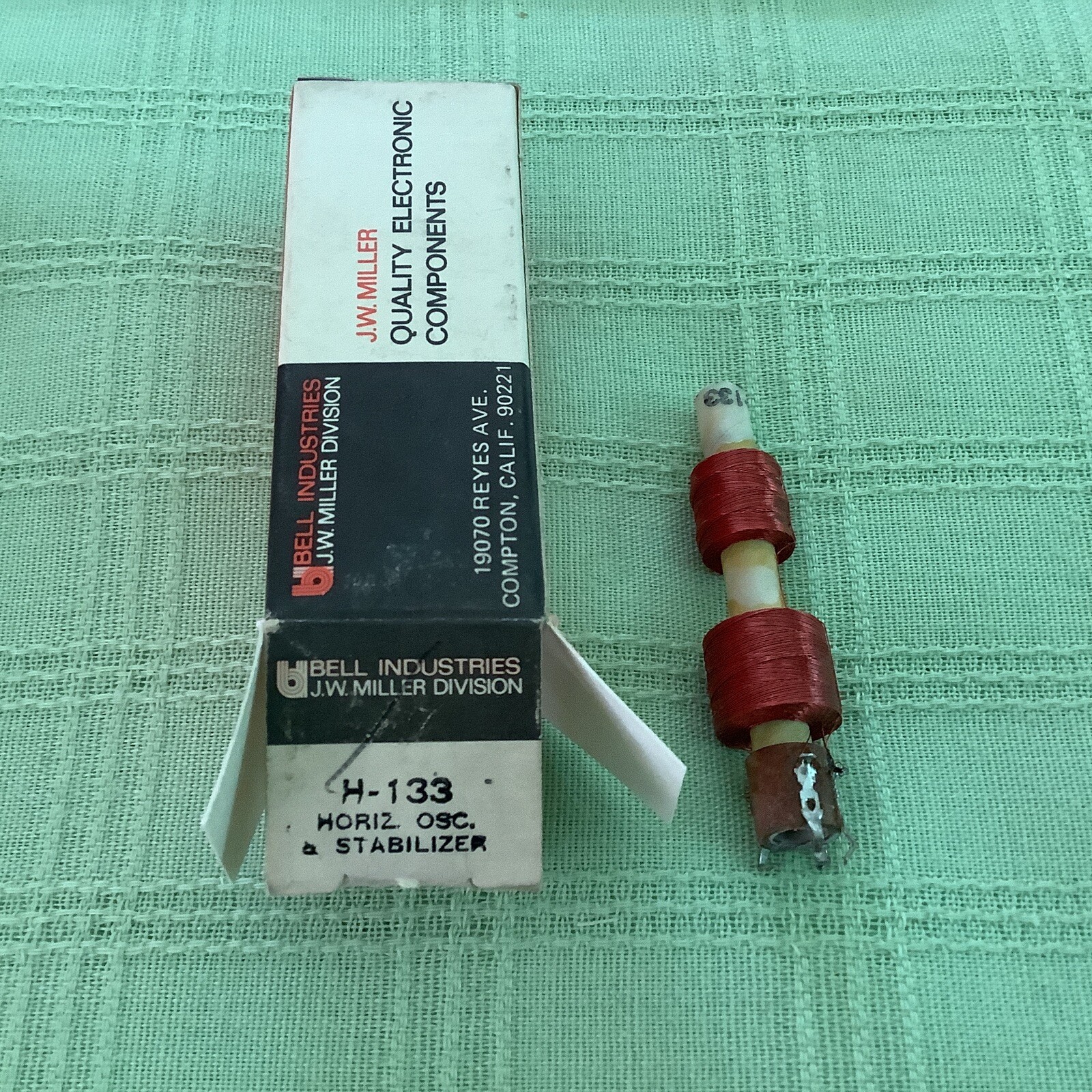 Miller H-133 TV Horizontal Oscillator And Stabilizer 60mH Osc 5.5-12mH Waveform