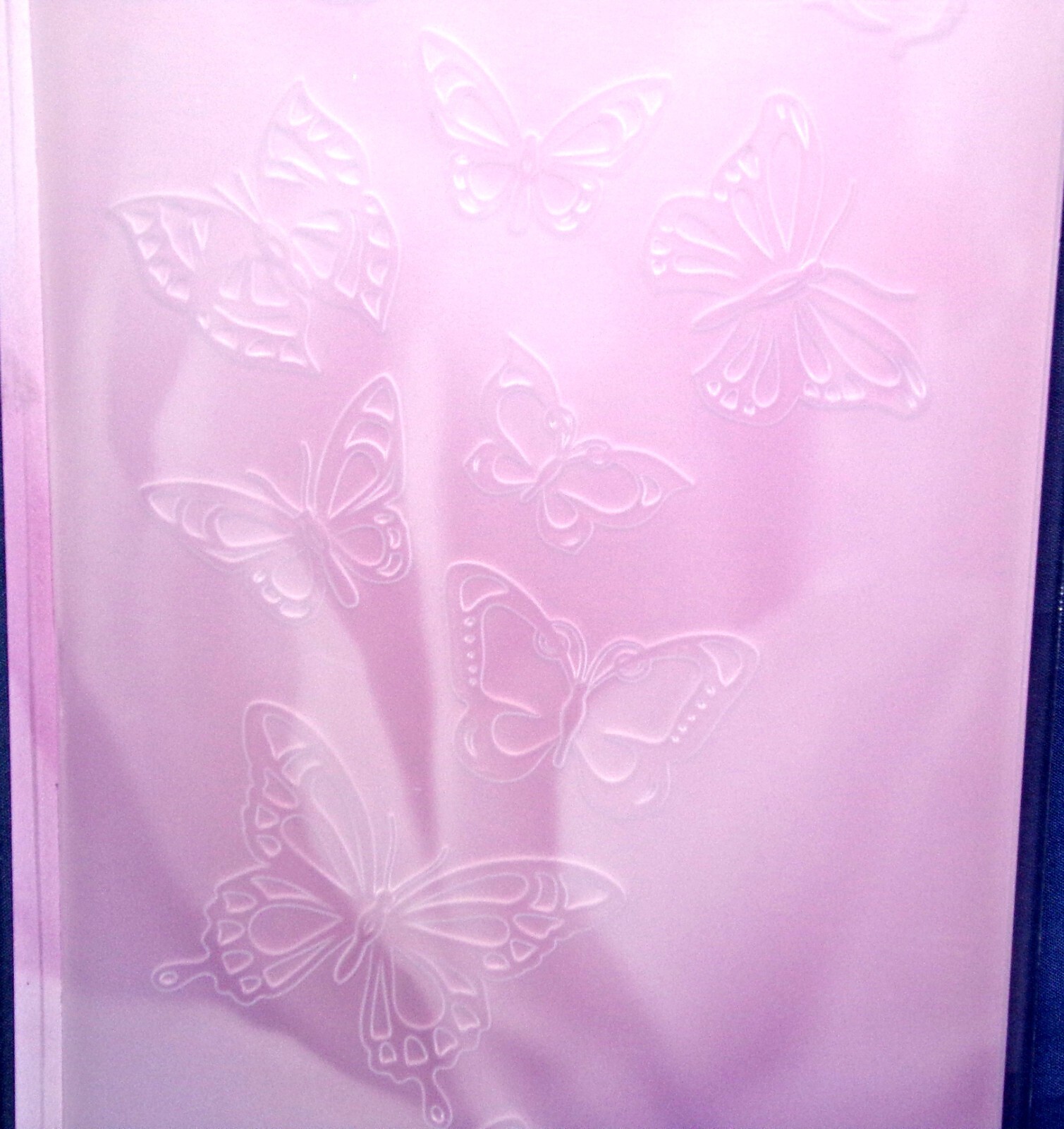 Fluttering Butterflies Signature Embossing Folder w/ 2 Edge Dies by Stamps by Me