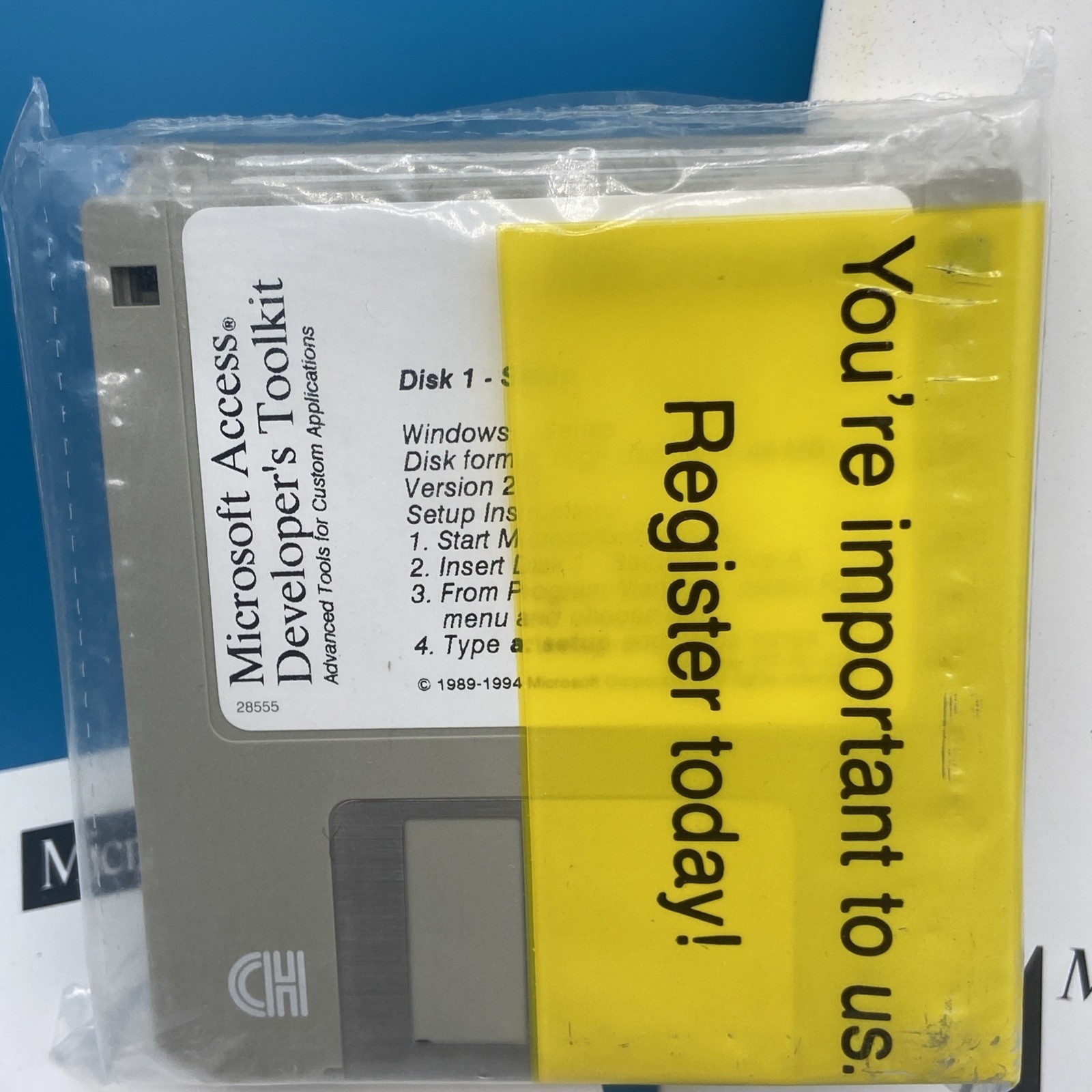 MS Access 2.0 Developer's Toolkit Win 3.1 - Manuals & SEALED Floppy Disks