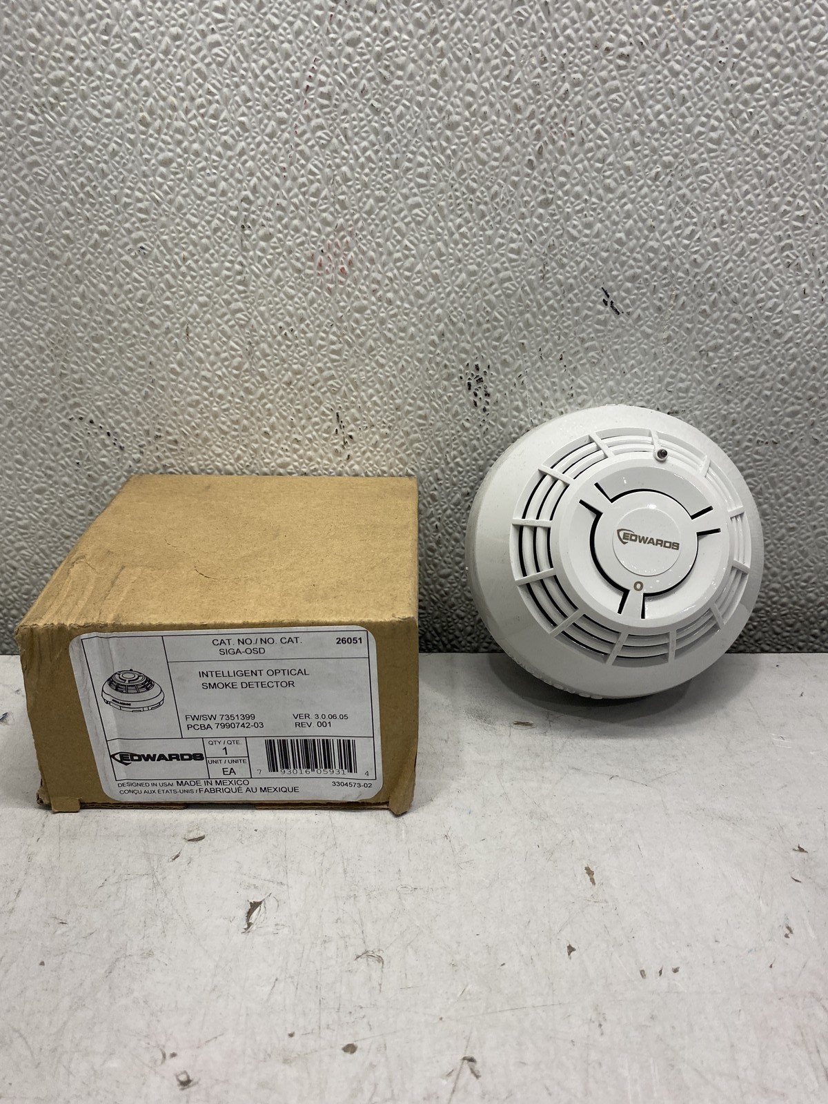 Edwards SIGA-OSD Smoke Detector