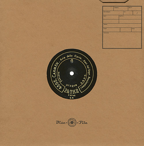 Premium 78 rpm Disc-O-File Record Sleeves for 11½" 78rpm Discs - 25 Quantity