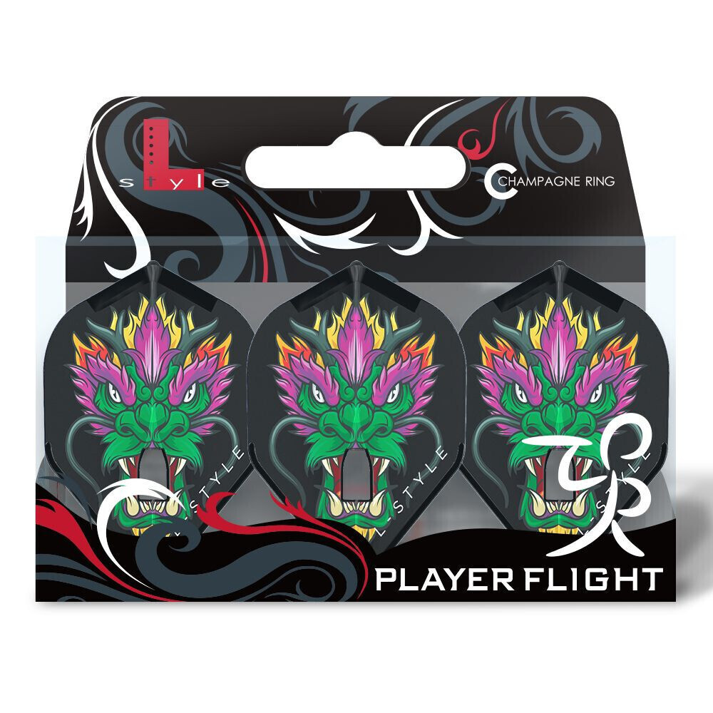L-style L1Pro Jules Van Dongen "The Dutch Dragon" Flights - Black
