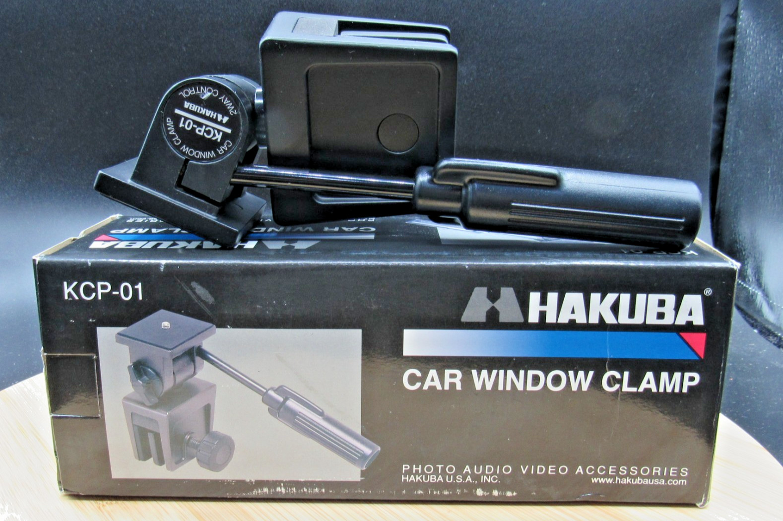 Hakuba CWM Car Window Mount for Cameras, lenses, Binoculars with 2-way control