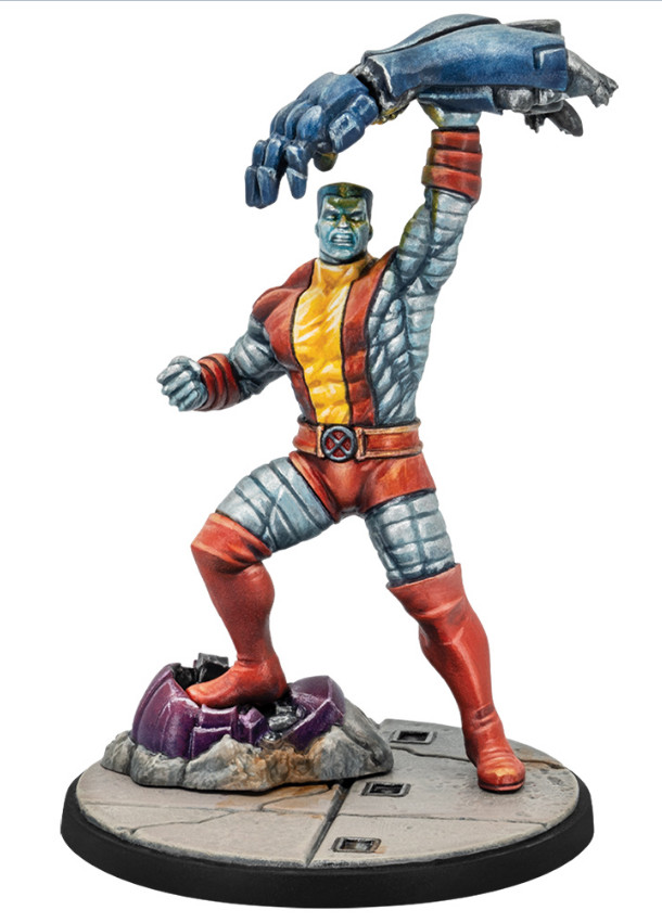 Colossus, character card base from Xavier's Students pack Marvel Crisis Protocol
