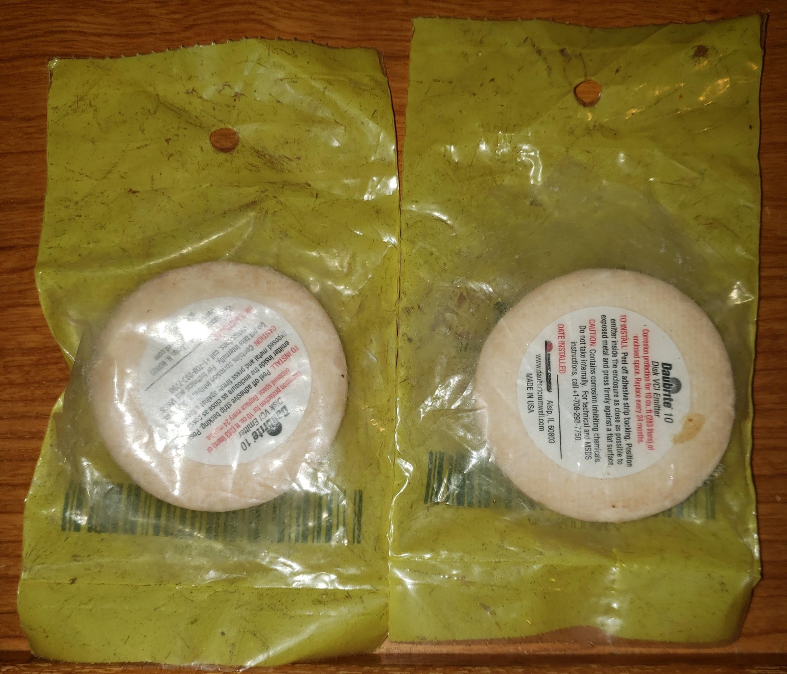new 2 pack brownells disk daubrite 10 disk emitters 100-005-220 100005220