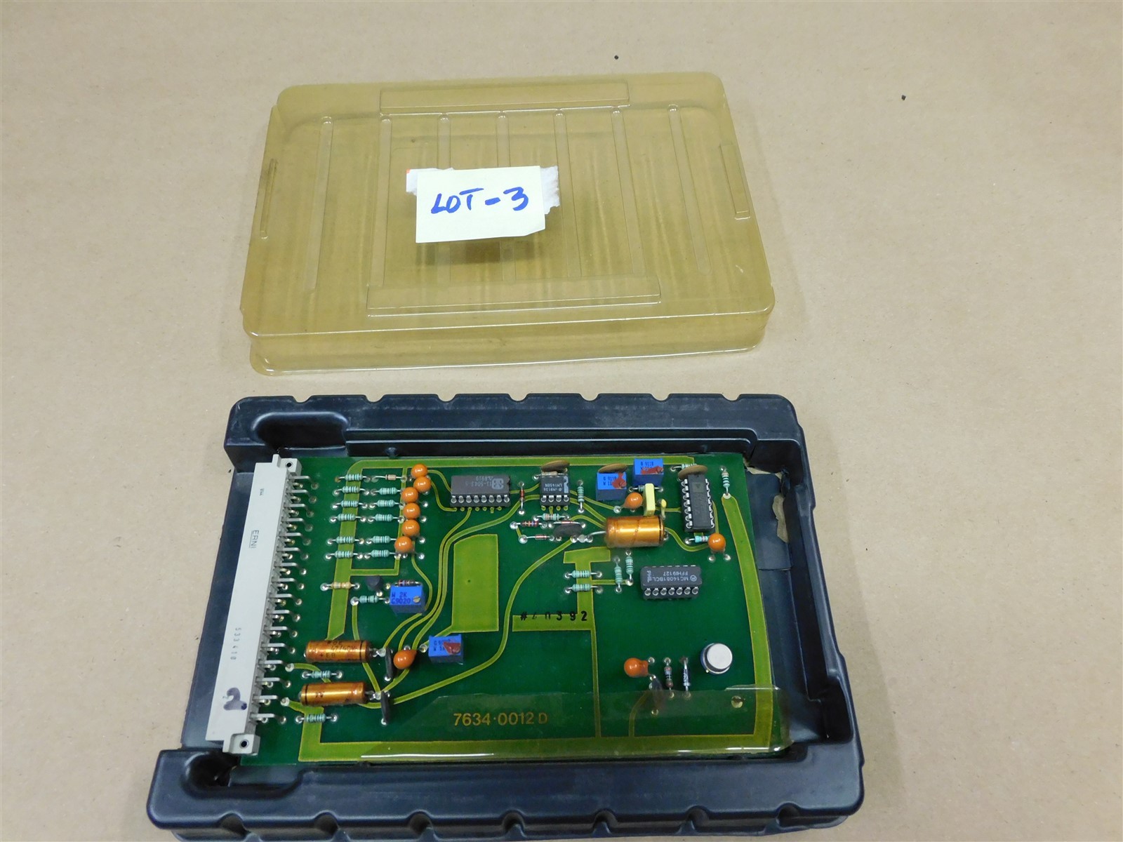 MONFORTS 7634-0012D Control Board Assembly made in Germany NEW LOT # 3