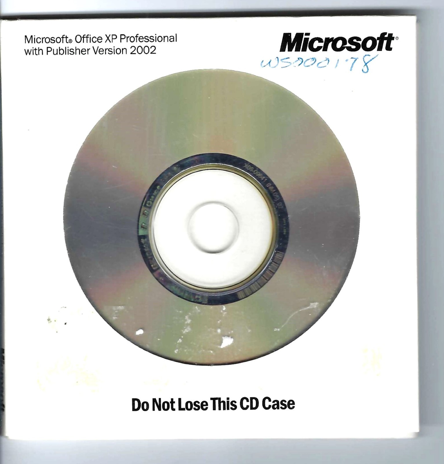 Microsoft OEM Office XP Professional w/ Publisher Ver 2002
