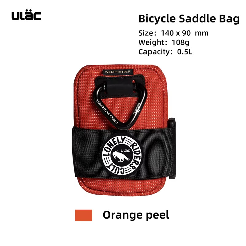 0.5L Bicycle Saddle Bag Mini Bike Seatpost Bag Waterproof Shockproof Durable Fab