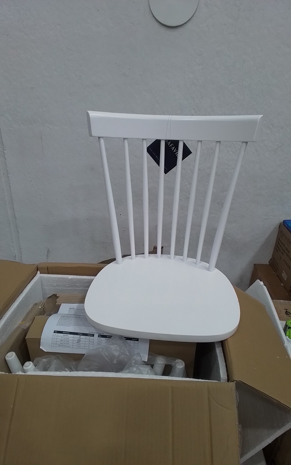 Safavieh PARKER SPINDEL SIDE CHAIR, Reduced Price 2172746708 AMH8500A