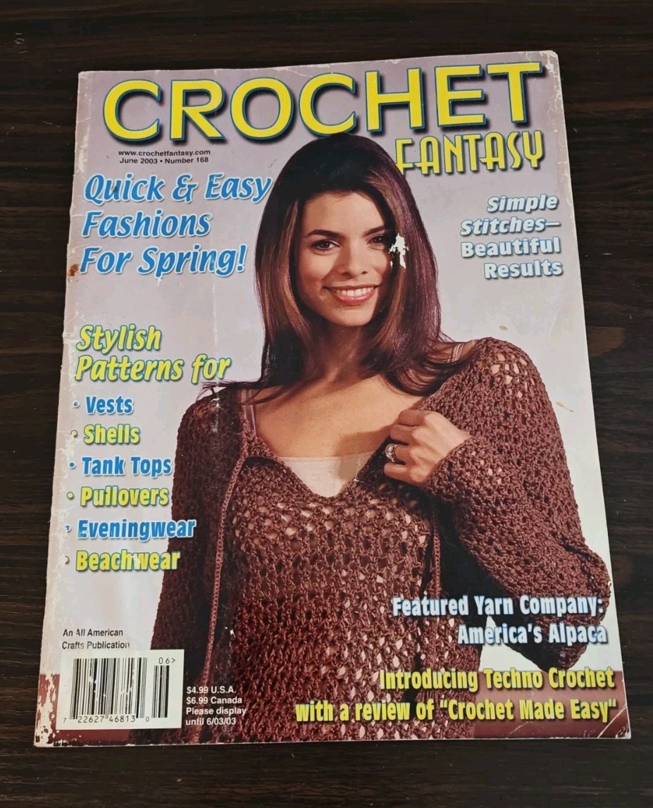 Crochet Fantasy June 2003, No 168, Fashion, Gifts