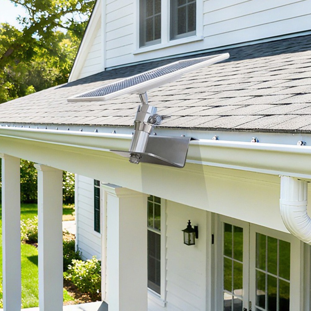 Adjustable Stainless Steel Bracket for Secure Mounting Solar Panels and Cameras