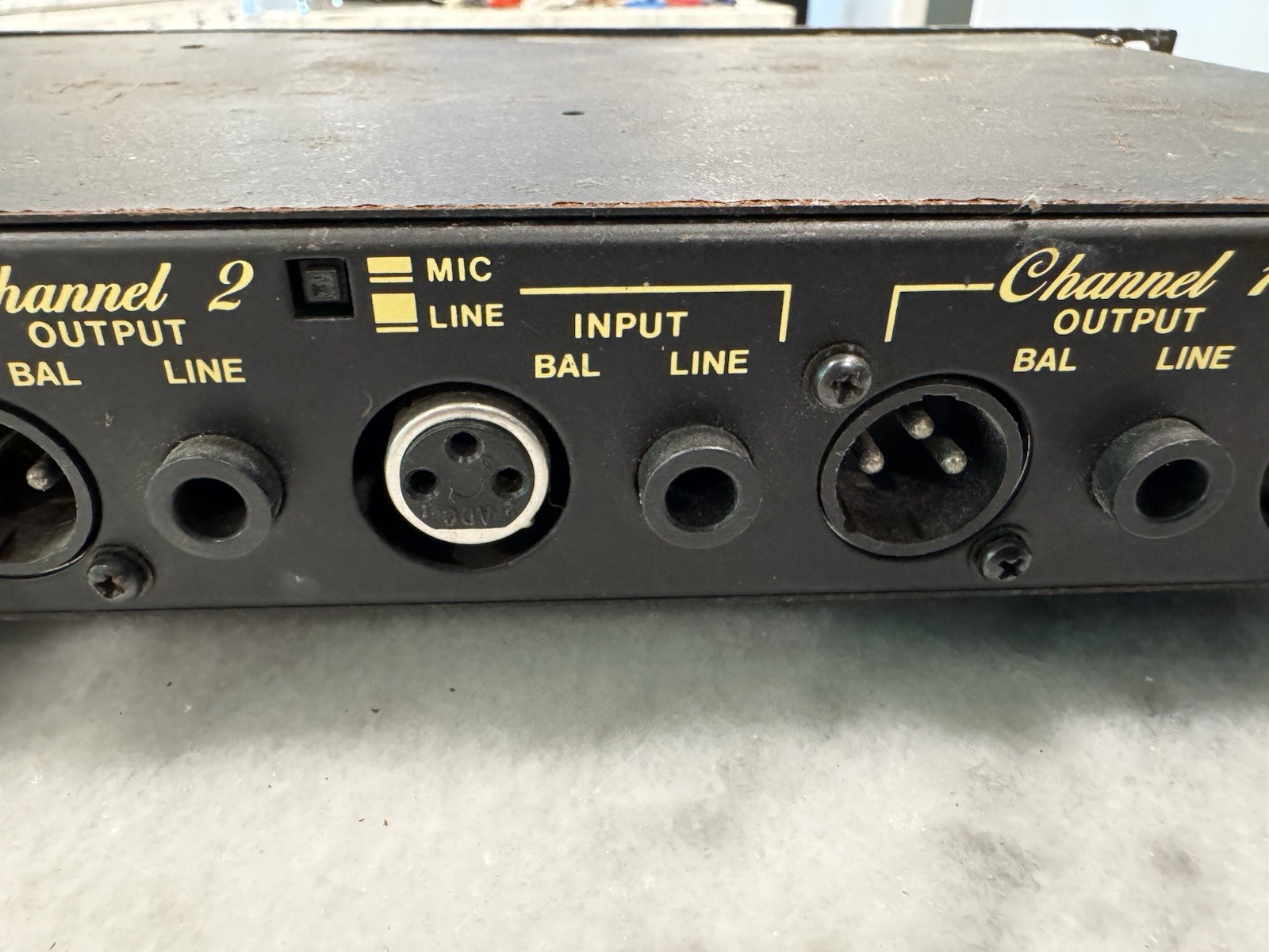 Biamp Stereo Limiter, Noise Gate, Vintage Rack