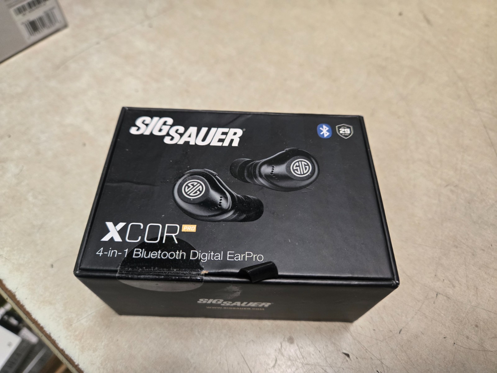Sig Sauer XCOR 4-in-1 Bluetooth Digital Ear Pro Factory sealed