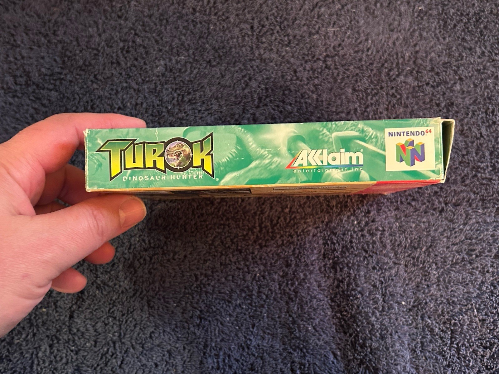 BOX ONLY Turok Dinosaur Hunter Box Only Authentic (Nintendo 64) N64