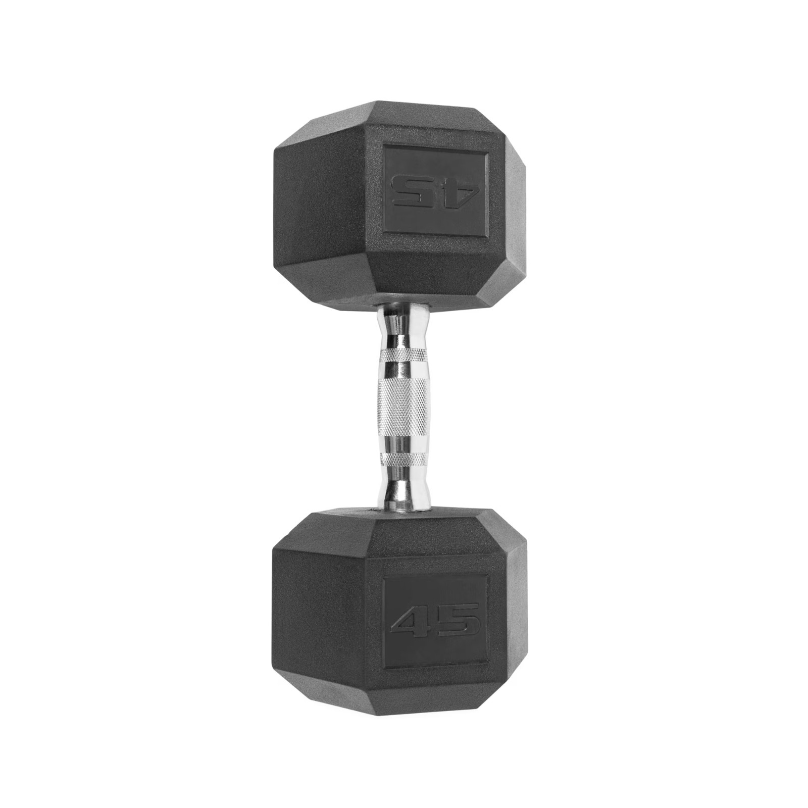 NEW! CAP Barbell Coated Hex Dumbbell, Single 45 Lbs. Durable Free Ship