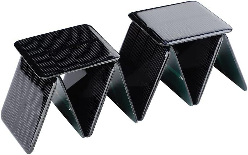 10pcs High Efficiency Monocrystalline Solar Cells DIY Kit - Compact 2V Power