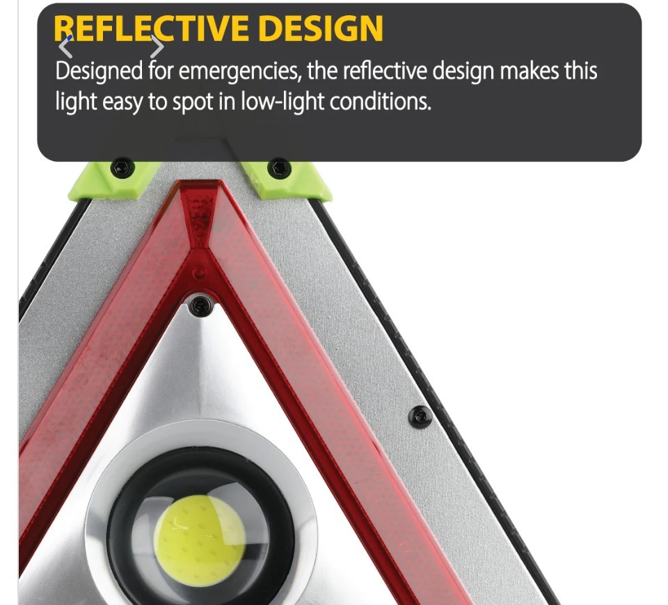 LuxPro Reflective Magnetic Emergency Light LP309 Lux Pro Flashlight Flex Power
