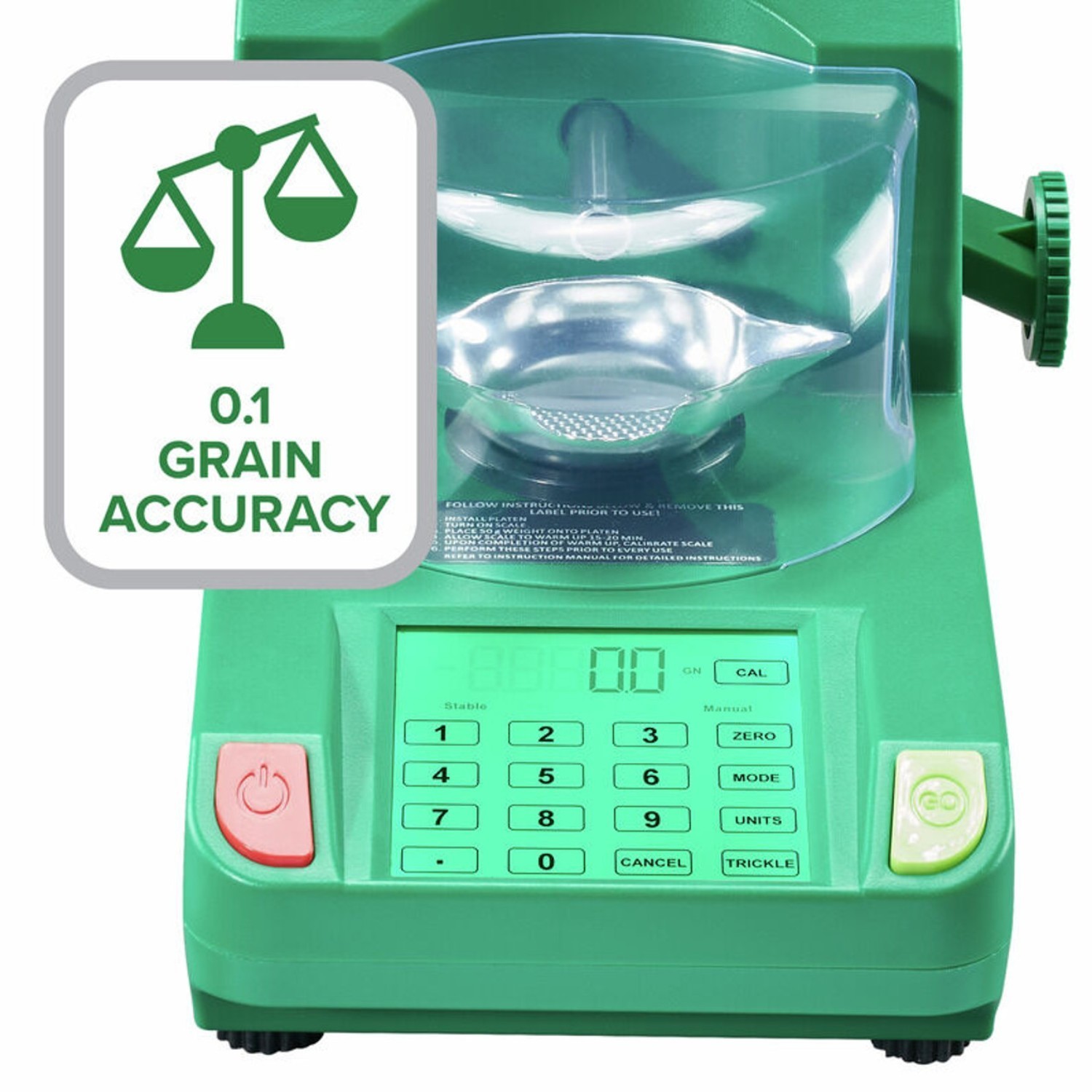 RCBS ChargeMaster Link Electronic BT Powder Dispenser, 2000 Gr. Capacity #98944
