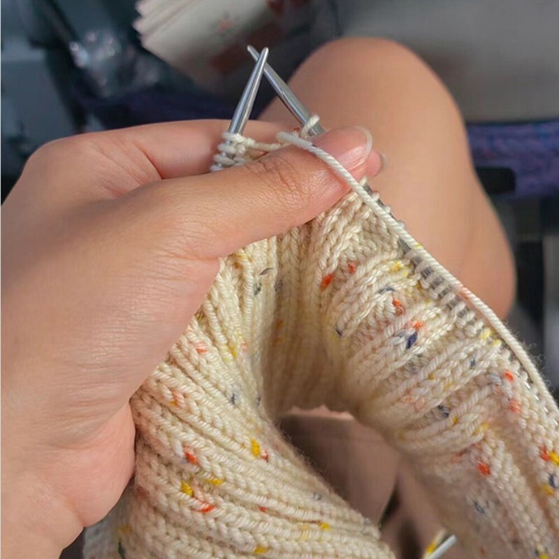 2 Pairs 2mm Mini Pointed Knitting Sweater Needle Set