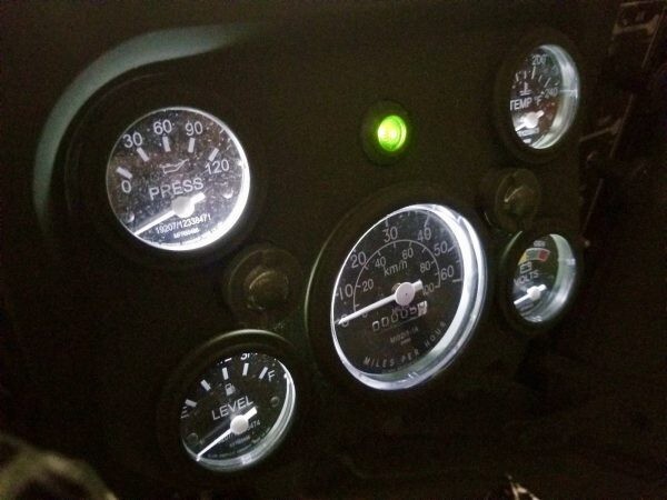 HMMWV LED Dash light WHITE Replacement bulbs M998