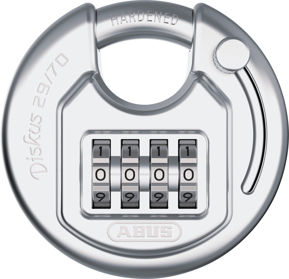 29/70 Diskus Combo Discussion Lock Combination Lock - Adjustable 4 Digit NEW