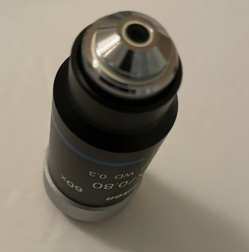 Nikon 60x/0.80 WD 0.3 Microscope Objective