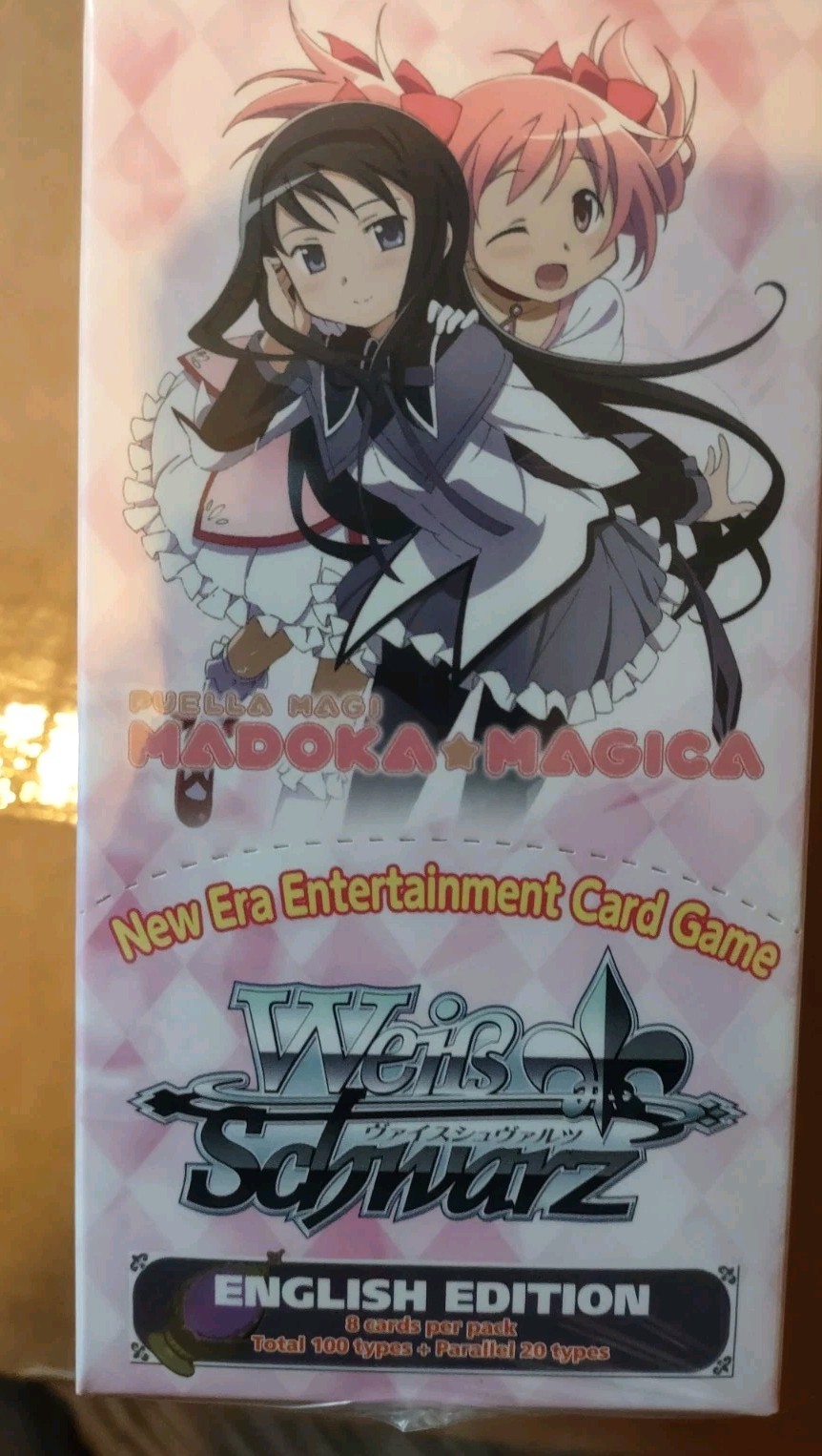 Weiss Schwarz Puella Magi Madoka Magica First Edition English Booster Box Sealed