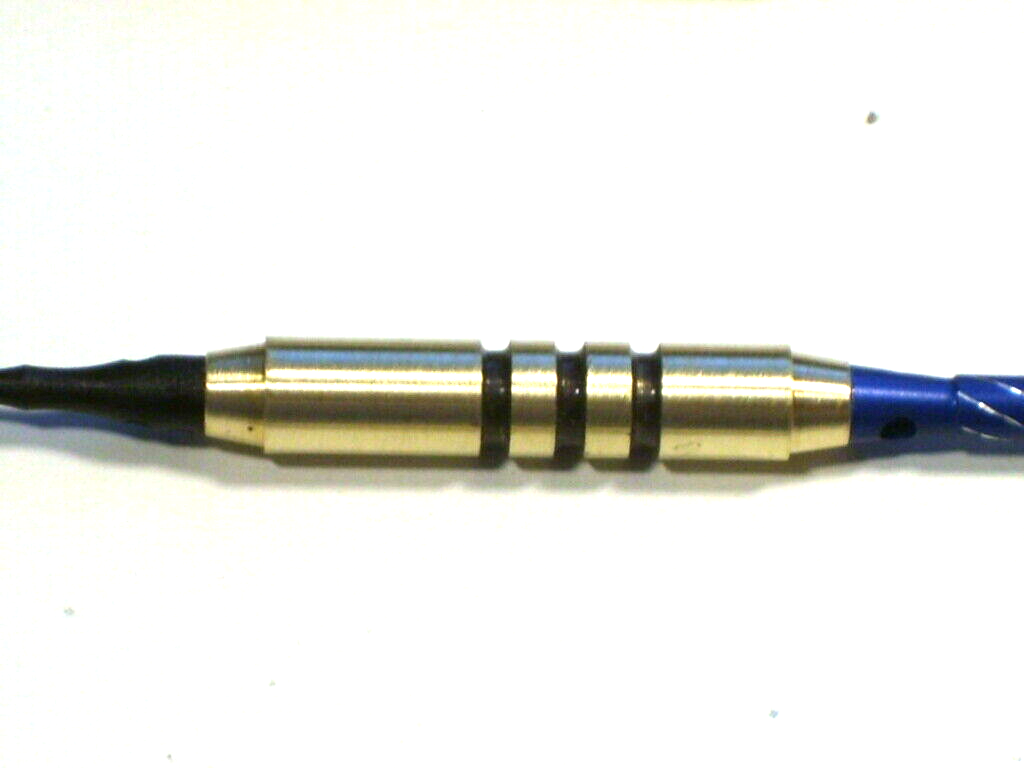 Soft Tip Darts Used, 15 Gram Brass with New Alum Spin Shafts and Flights #2656