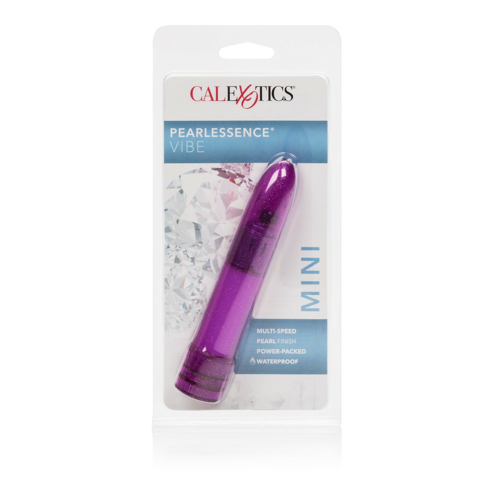 CalExotics Mini Pearlessence Purple Multi-Speed Clitoral Anal Vibrator Vibe
