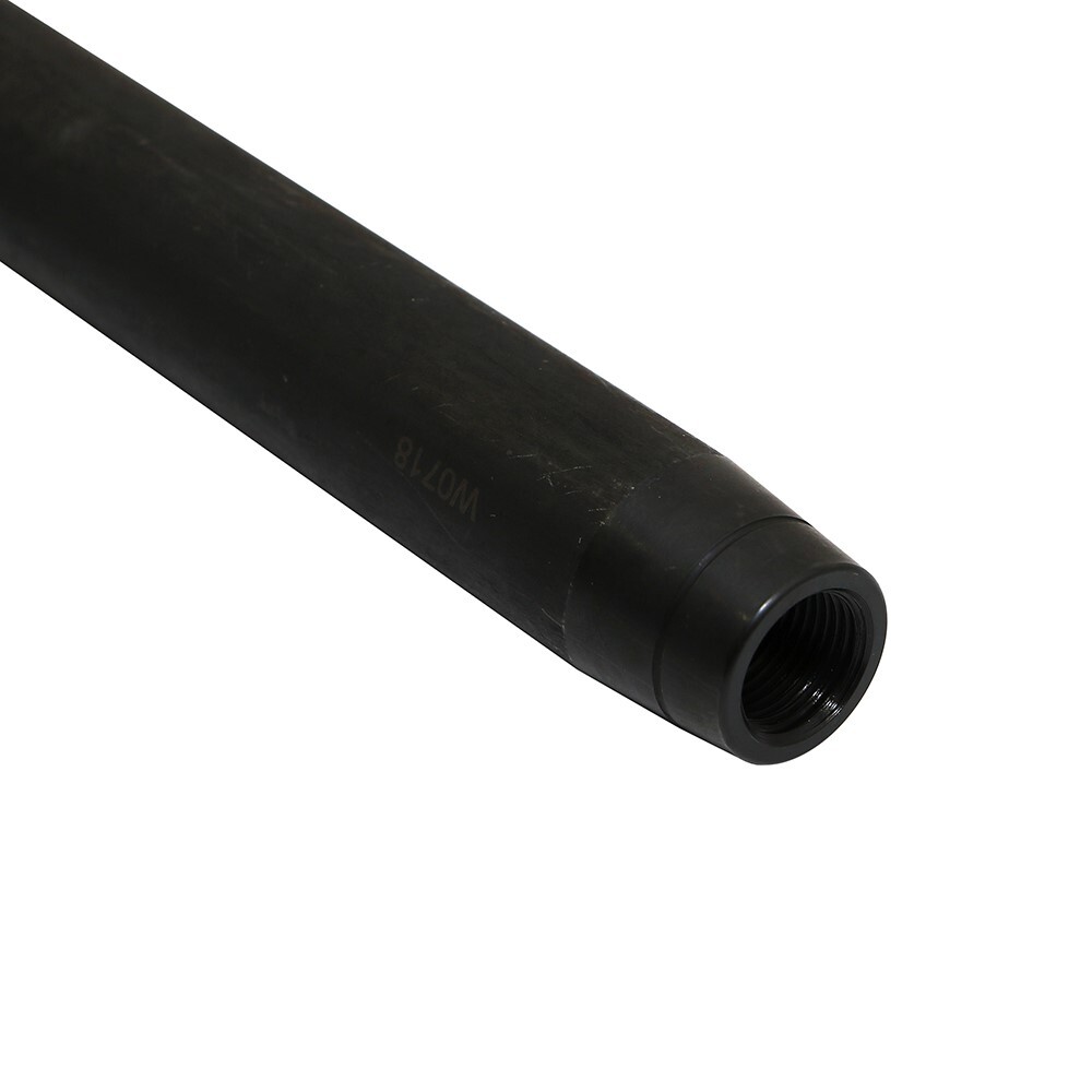 Black 12" Chromoly Steel Swedged Tube Rod 5/8" RH & LH Fine Thread 1.00" O.D.