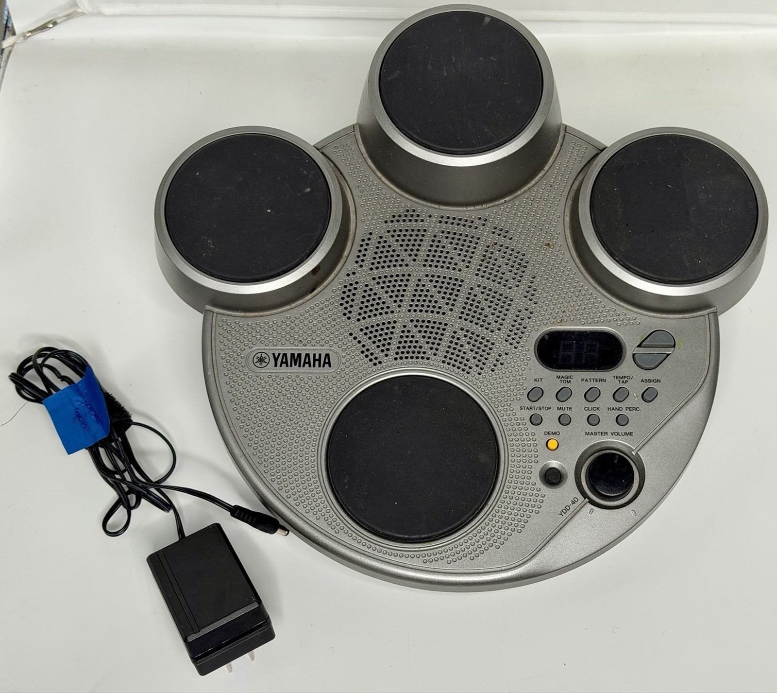 YAMAHA YDD-40 Electric Digital Percussion Drum Kit with Power Adapter WORKS