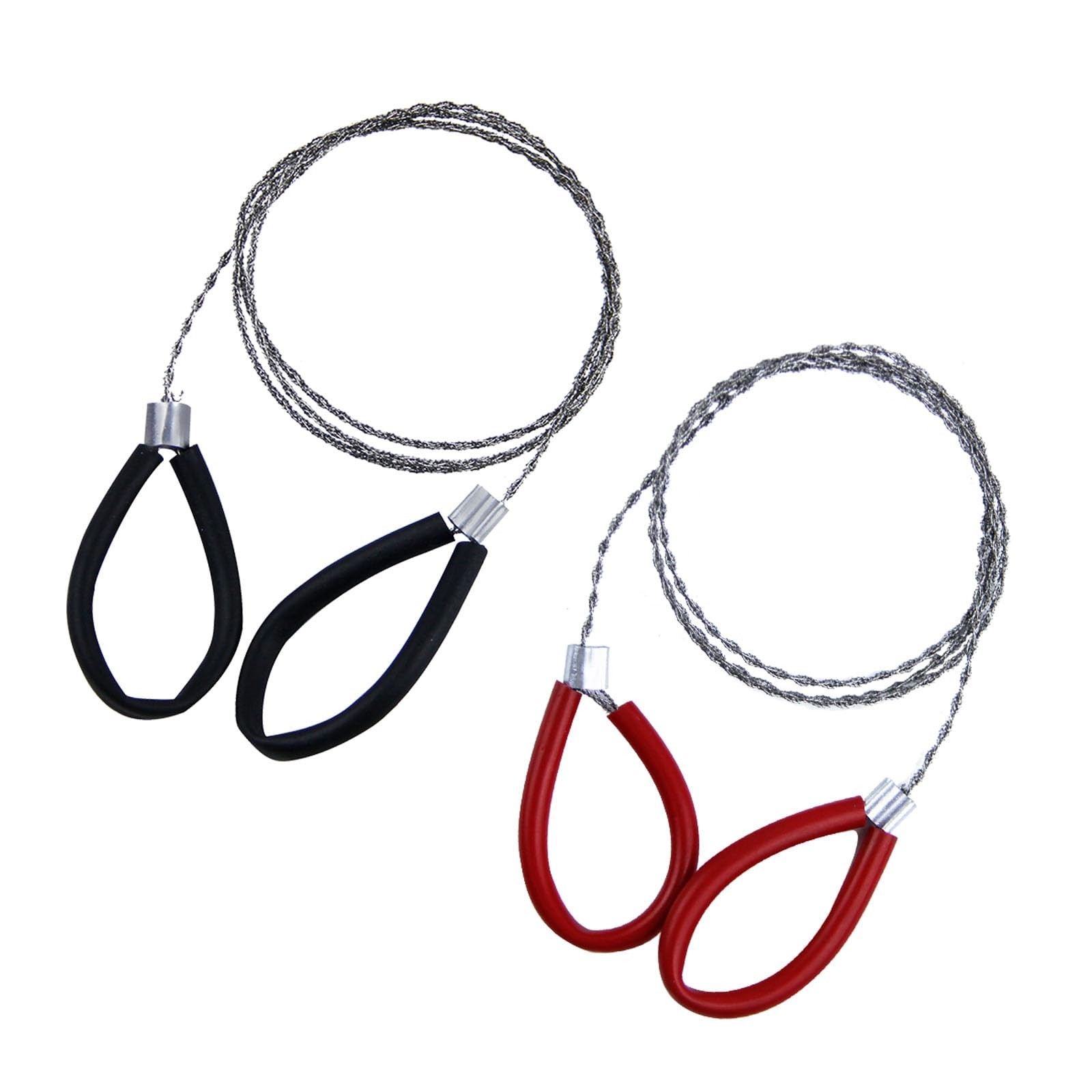 4 Pcs Stainless Steel Cable Saw, Metal Wire Saws Hand Pocket String 2
