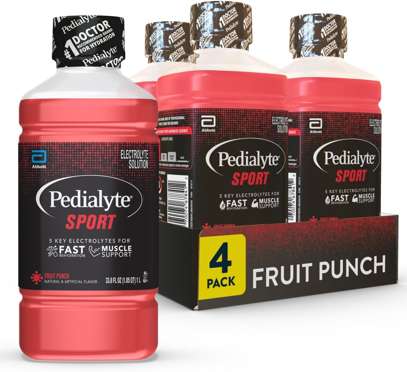 Sport Electrolyte Drink, Fast Hydration with 5 Key Electrolytes for M