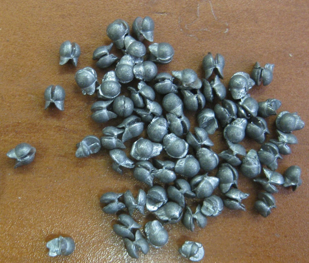 3 Pack of KUFA 1/55oz #BB Removable Split Shots lead sinker (65pcs/Pack)
