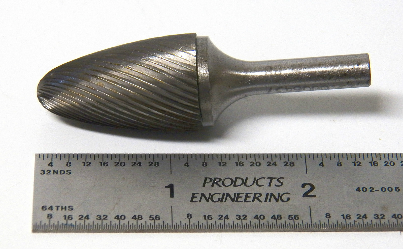 3/4" Carbide Rotary Burr File Single Cut Tree American Made .........(1-2-7)