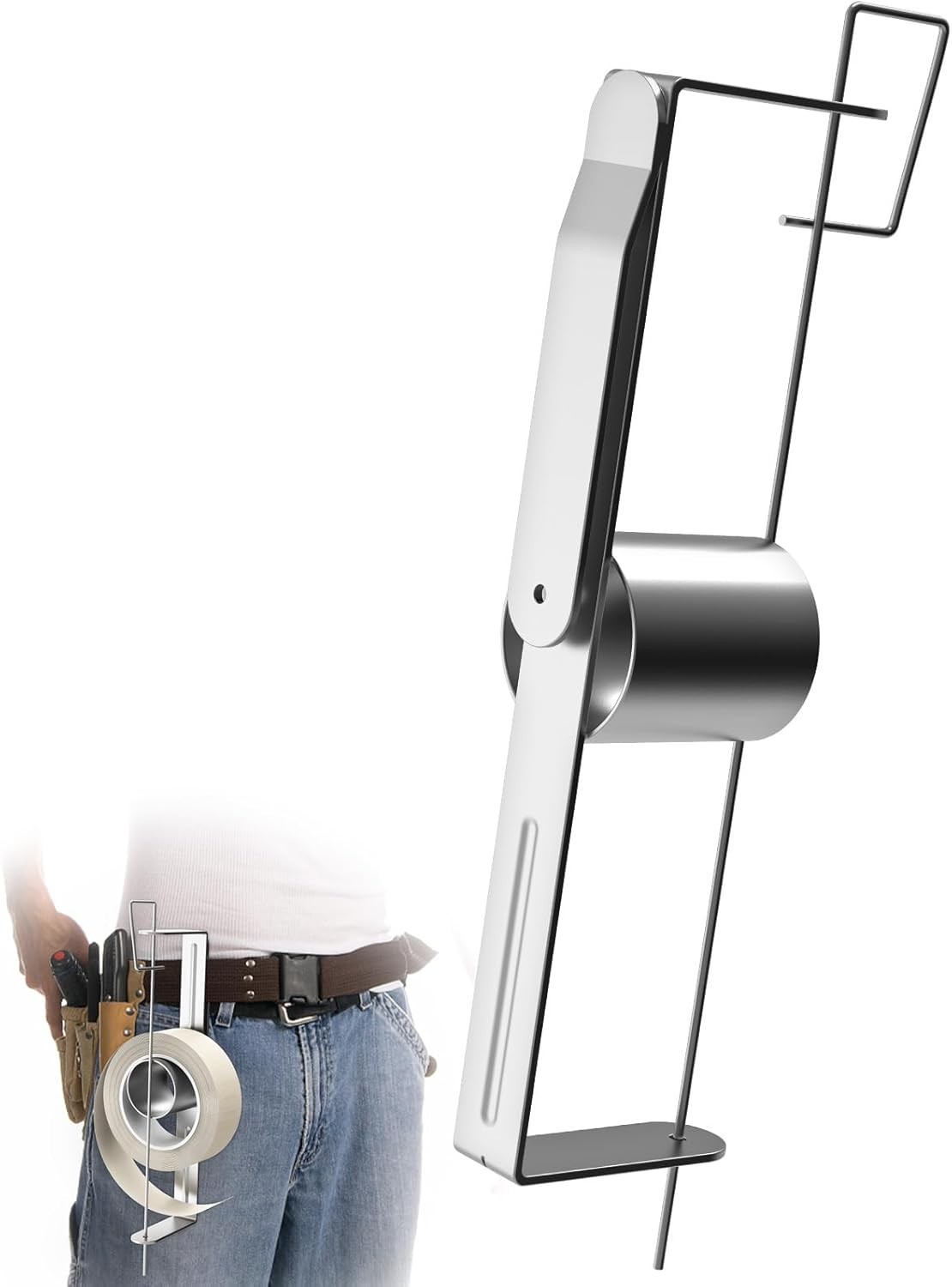 Drywall Tape Holder, Iron Drywall Tape Reel, Heavy Duty Powder Coated Steel Prev