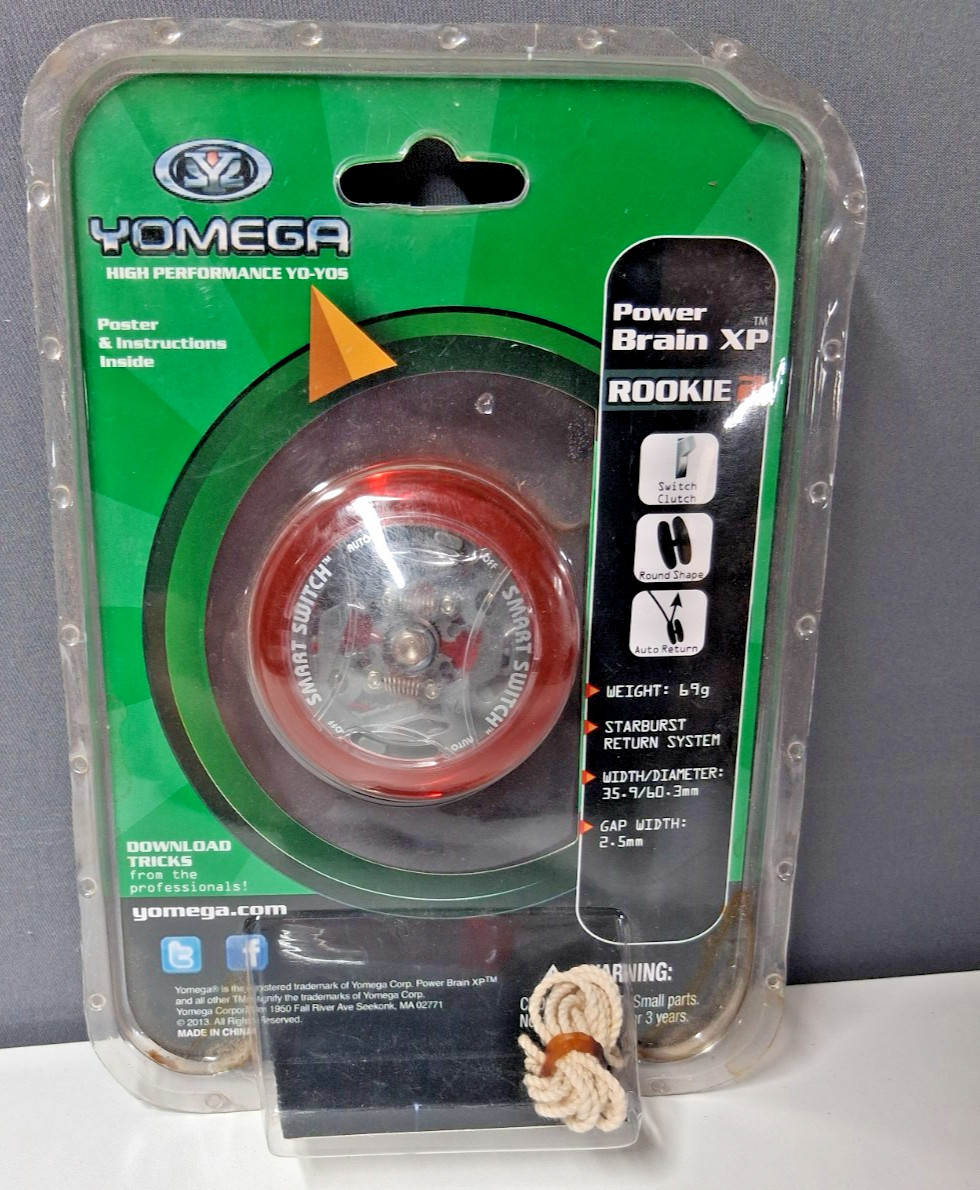 New YOMEGA high Power BRAIN XP Red Sealed