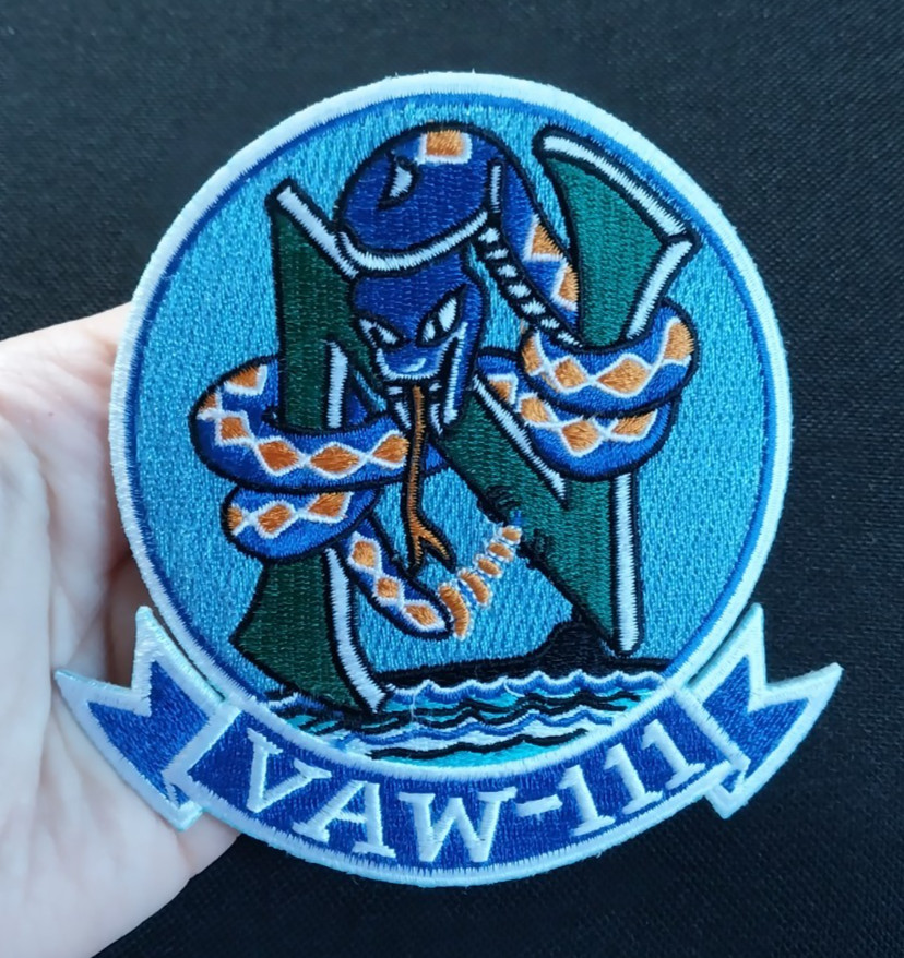 VAW-111 CARRIER AIRBORNE EARLY WARNING SQUADRON US NAVY MILITARY PATCH