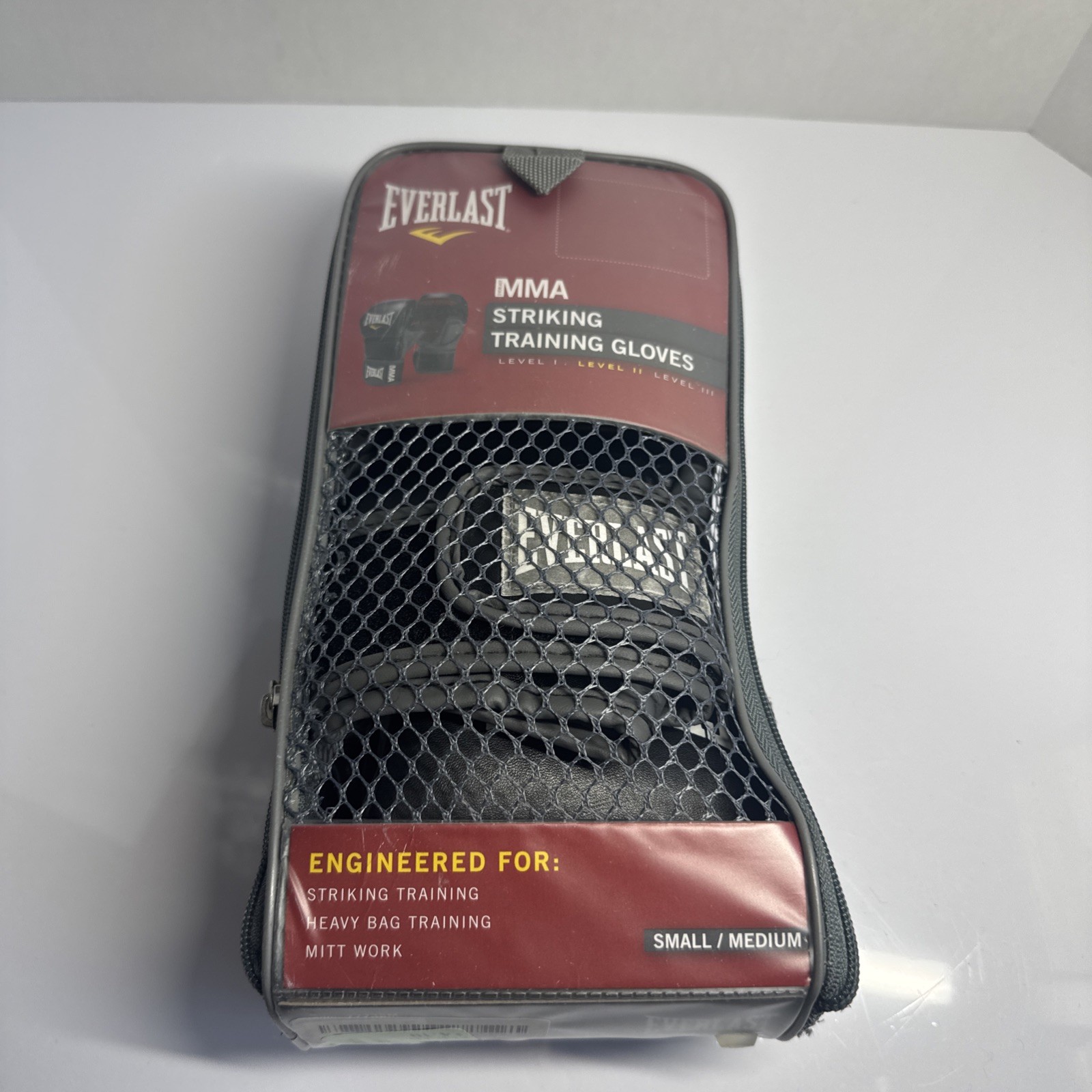 Everlast Level III Protex 2 Universal Training Gloves  MMA, Grappling, Strikes