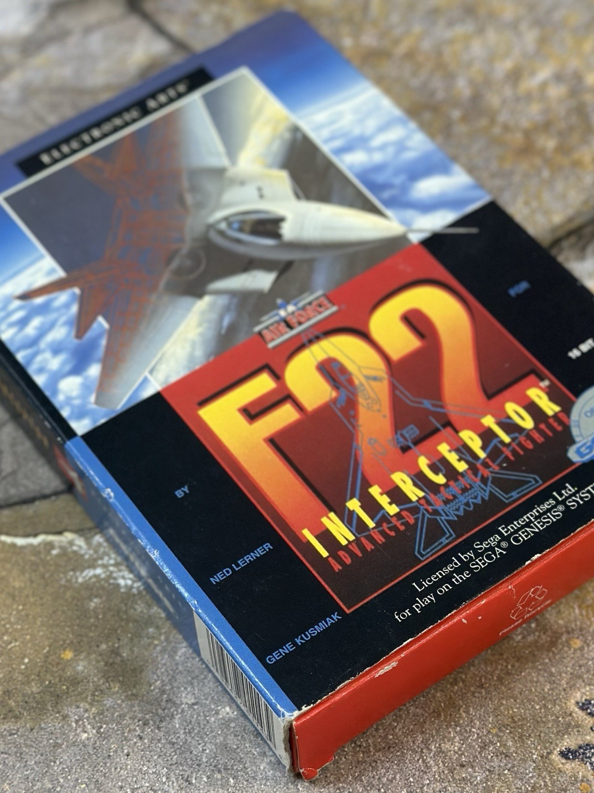 F22 Interceptor Box - Sega Genesis