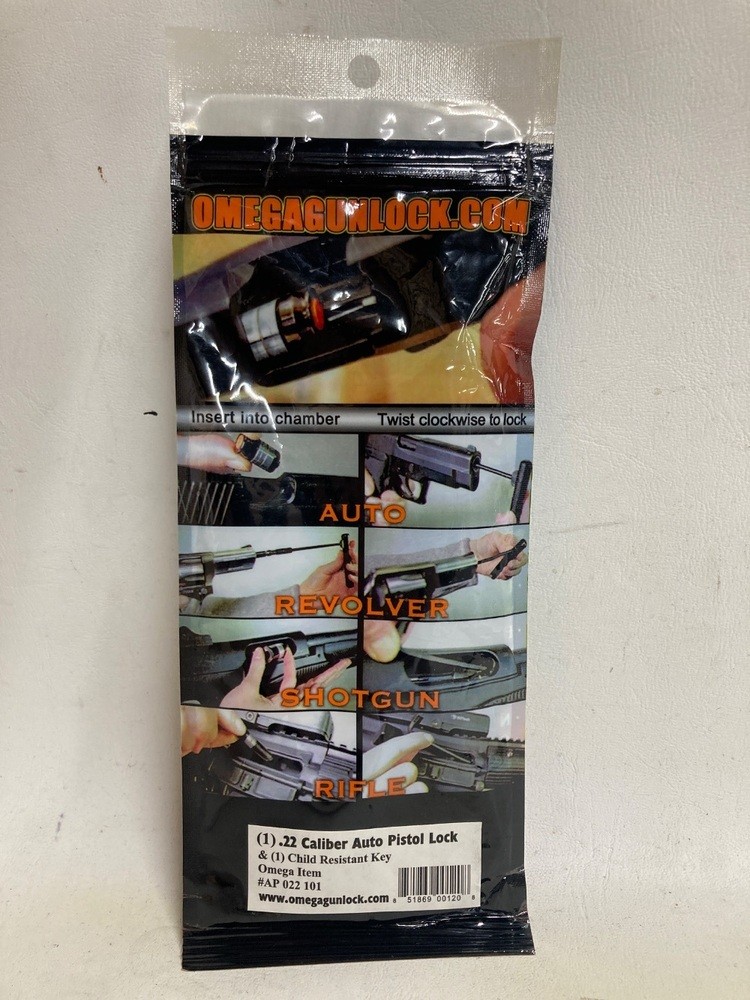 OMEGA  AP 022 101 .22 CALIBER AUTO PISTOL LOCK