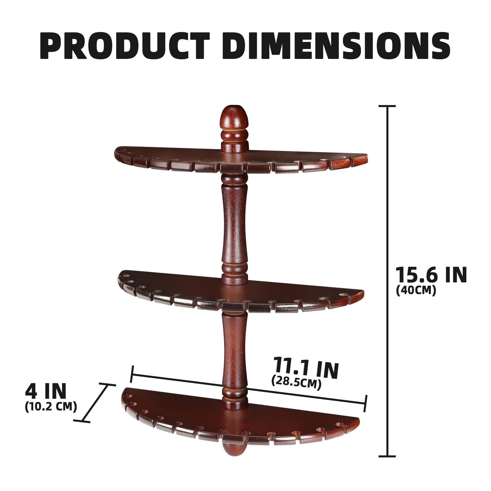Wall Mounted Spoon Rack Shelf Display Case, Living Room Display