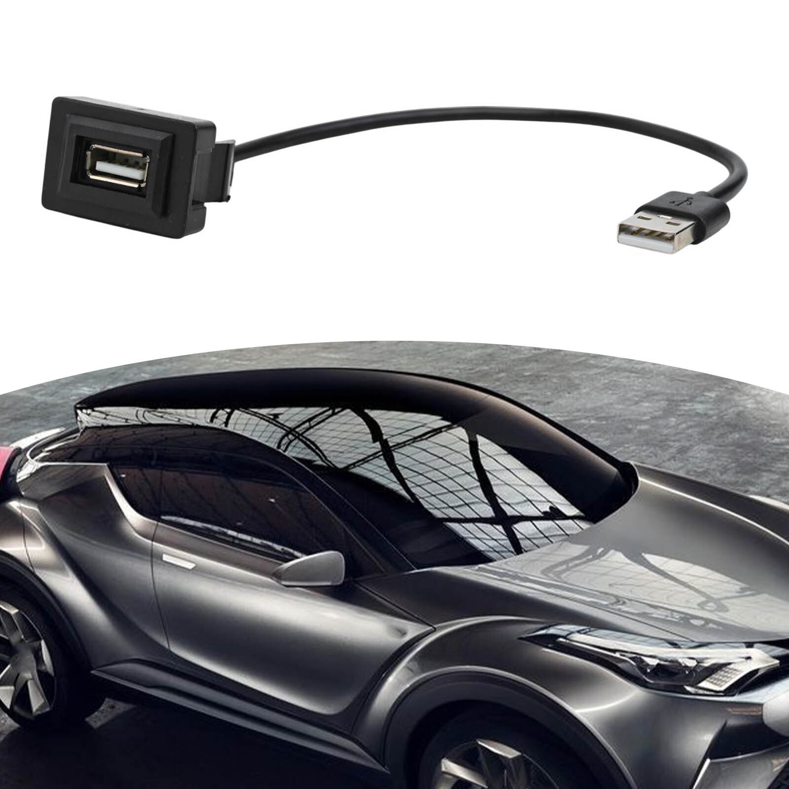 Passthrough USB for Toyota Short for DASH Compatibility with Multiple Models