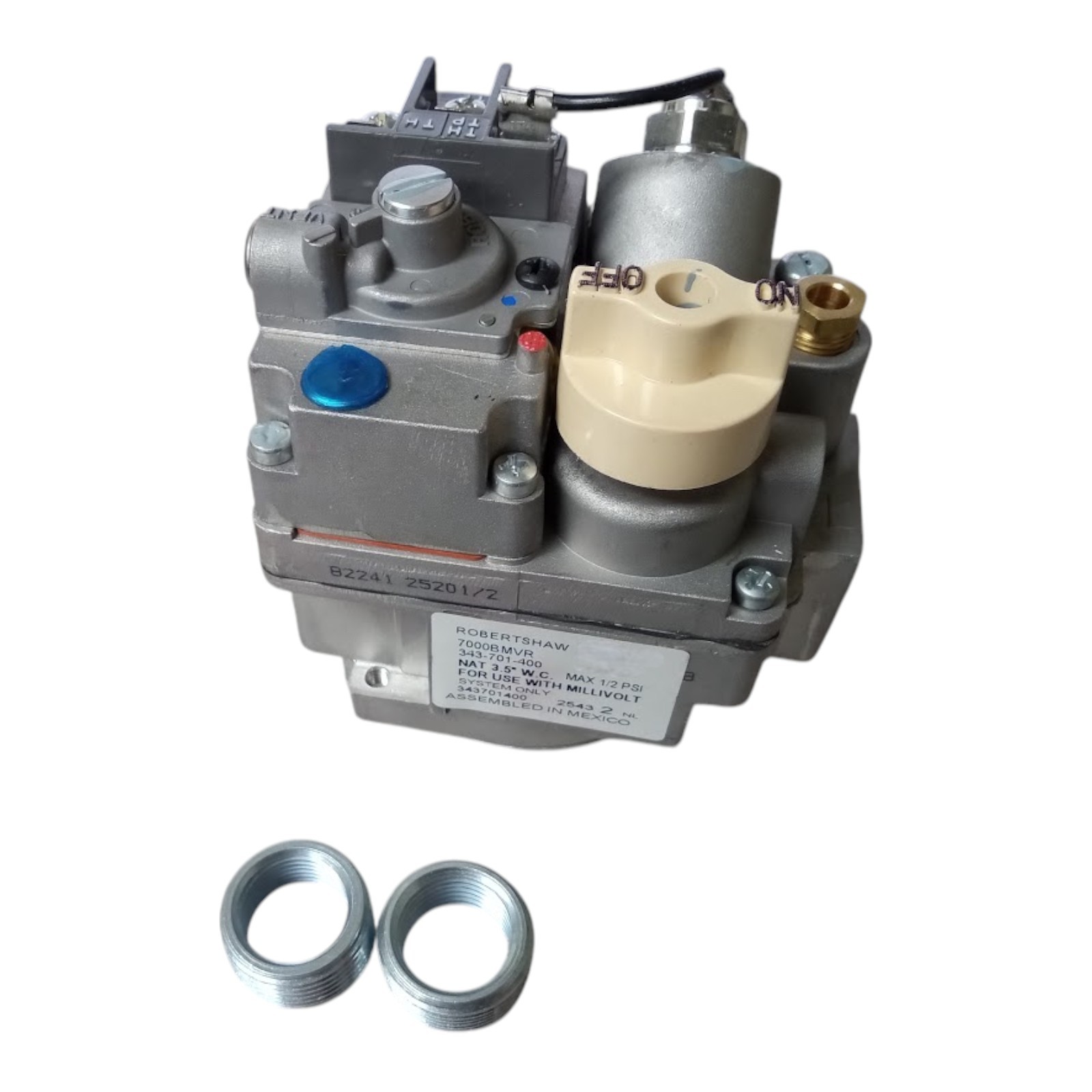 700-506 Robertshaw Cooking Heating Gas Valve MilliVolt MV 54-1011 810-0014